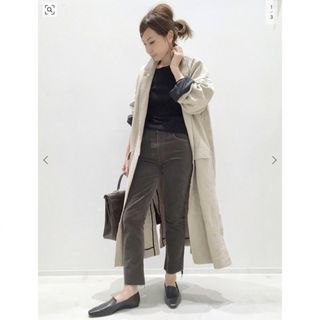 ドゥーズィエムクラス(DEUXIEME CLASSE)のL'Appartement  Lisiere  Volumelinencoat(ロングコート)