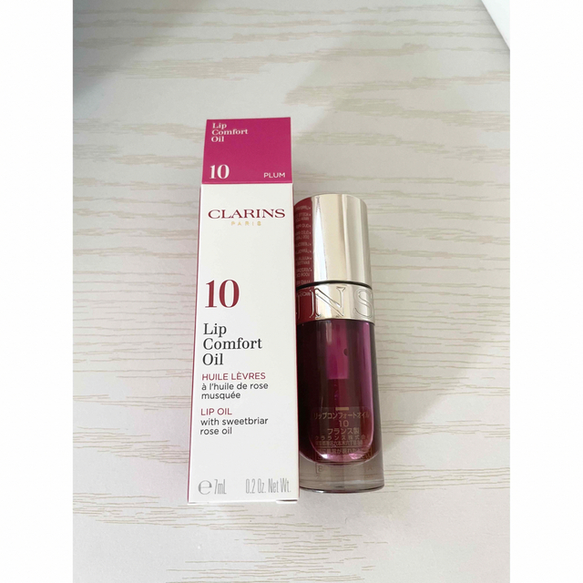 CLARINS(クラランス)のクラランス リップコンフォートオイル 10 プラム コスメ/美容のベースメイク/化粧品(リップグロス)の商品写真