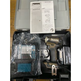 Makita インパクトドライバー TD171DGX AB ブラウン 茶の通販 by ...