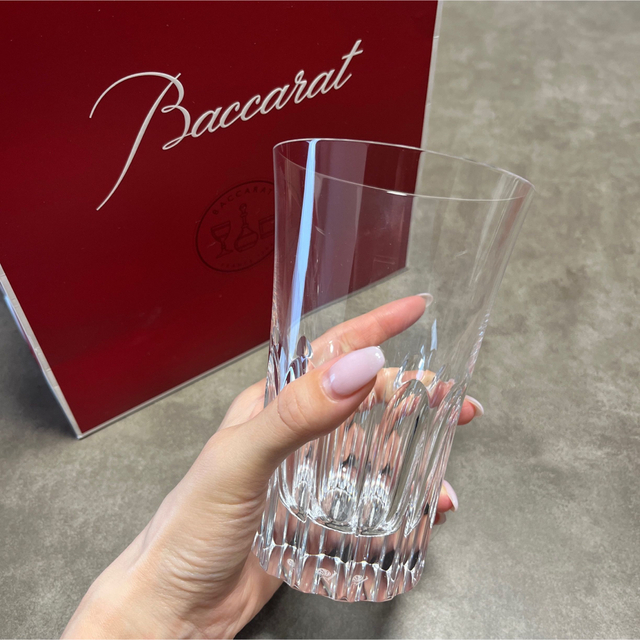 Baccarat(バカラ)の【正規品】Baccarat グラス 新品未使用品 インテリア/住まい/日用品のキッチン/食器(グラス/カップ)の商品写真