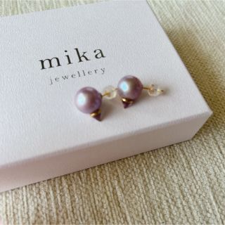 TASAKI - Mika jewellery パールスタッドピアスの通販 by ココア's