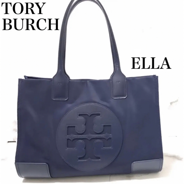 Tory Burch - TORYBURCH ♡美品♡ ELLA エラ レザー ナイロン トート