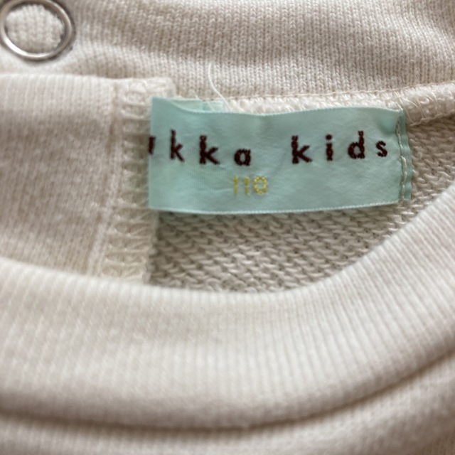hakka kids(ハッカキッズ)のhakka kids トレーナー　110 キッズ/ベビー/マタニティのキッズ服女の子用(90cm~)(Tシャツ/カットソー)の商品写真
