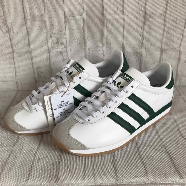 アディダス カントリー OG 白 緑 Country スニーカーadidas