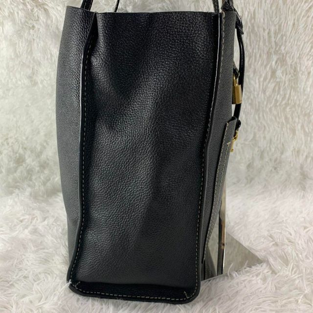 MARC JACOBS - 美品 MARC JACOBS トートバッグ グラインド 黒 シボ革