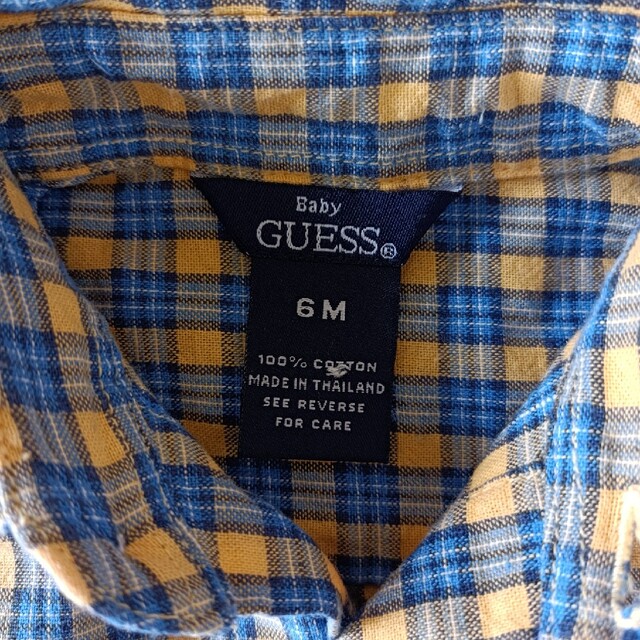 GUESS(ゲス)の(中古)GUESS    6Mシャツ キッズ/ベビー/マタニティのベビー服(~85cm)(シャツ/カットソー)の商品写真