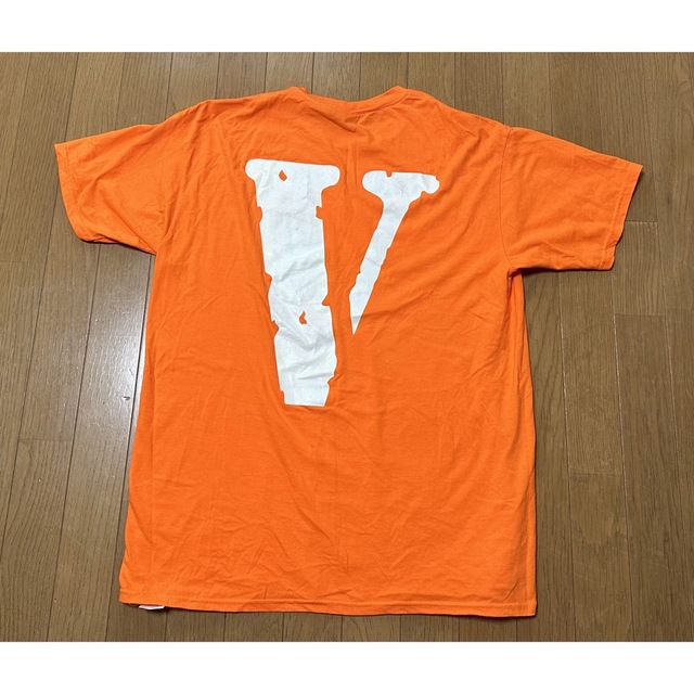 VLONE - VLONE XL 送料込み Tシャツ オレンジ ヴィーローンの通販 by