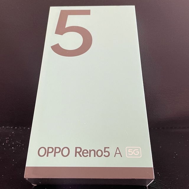 128GB機種対応機種OPPO Reno5 A eSIM A103OP シルバーブラック