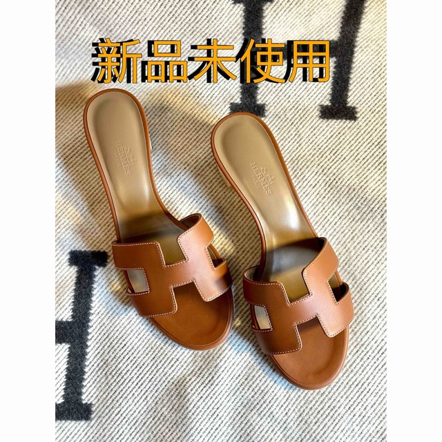純正店舗 HERMES サンダル オアジス(新品、未使用) レディース