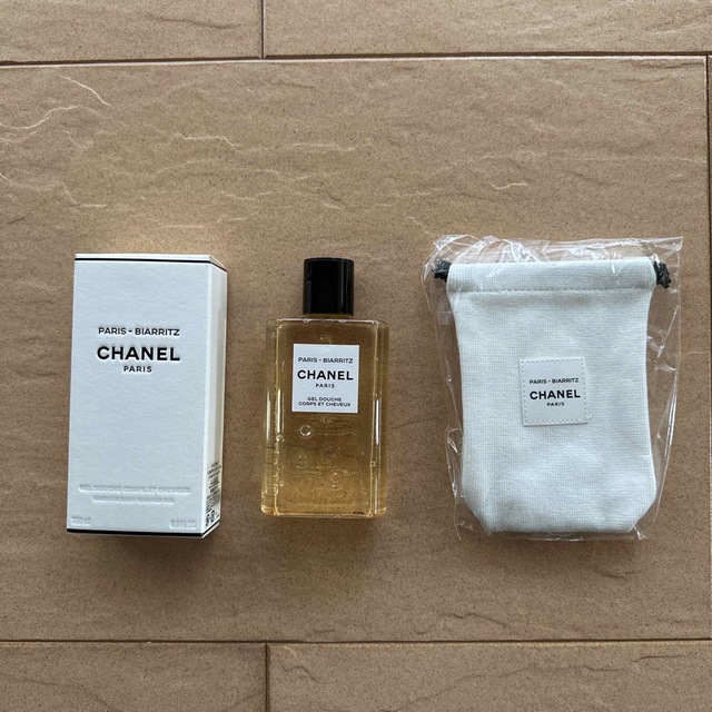 新品CHANEL パリ　ビアリッツ　ヘア&ボディ　シャワージェル