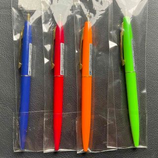 BIC クリックゴールド ボールペン　青、橙、黄緑(ペン/マーカー)