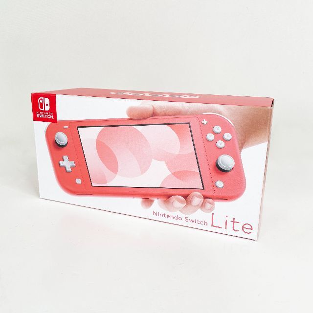Nintendo Switch(ニンテンドースイッチ)の新品☆Nintendo SWITCH Lite コーラル エンタメ/ホビーのゲームソフト/ゲーム機本体(携帯用ゲーム機本体)の商品写真