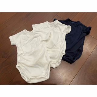 ユニクロ(UNIQLO)のUNIQLO ベビー 肌着 60 3枚セット(肌着/下着)