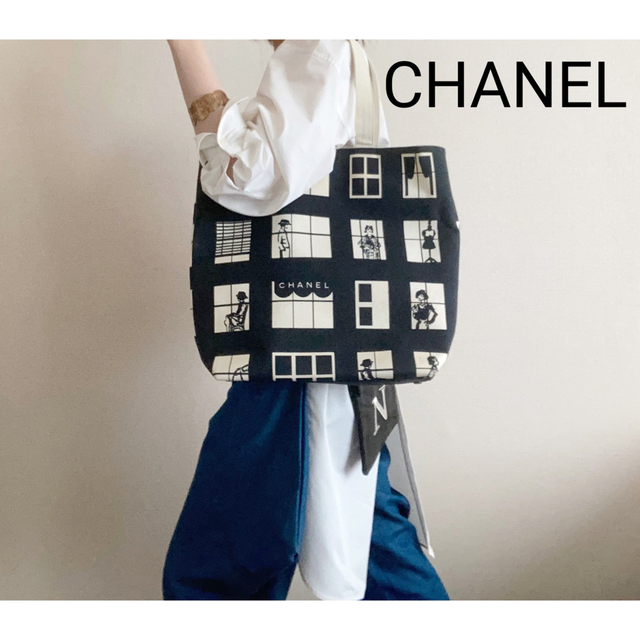 CHANEL(シャネル)の専用　シャネル　CHANEL ウィンドウライン　ラージ　トートバッグ レディースのバッグ(ショルダーバッグ)の商品写真