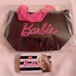 バービー(Barbie)のBarbie トートバッグ ミニトートバッグ 缶ケース セット(トートバッグ)