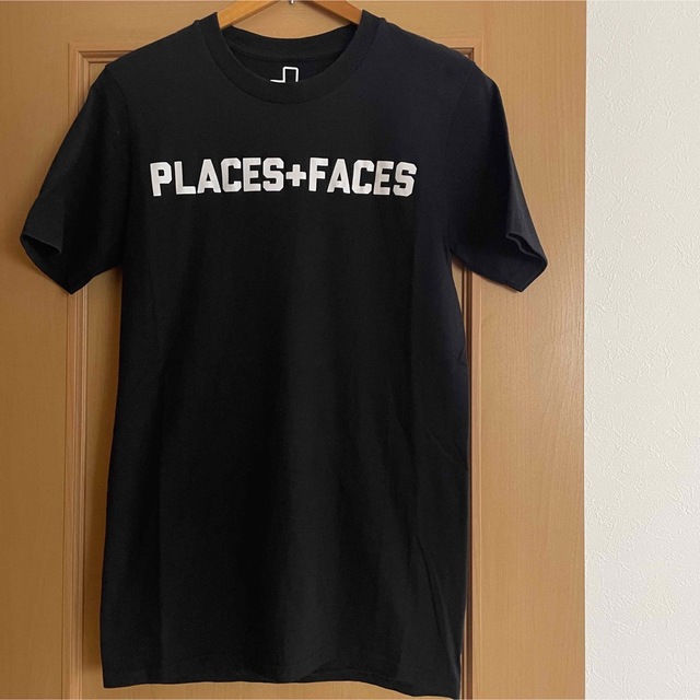 【Places+Faces】ロゴTシャツ ブラック Sサイズ