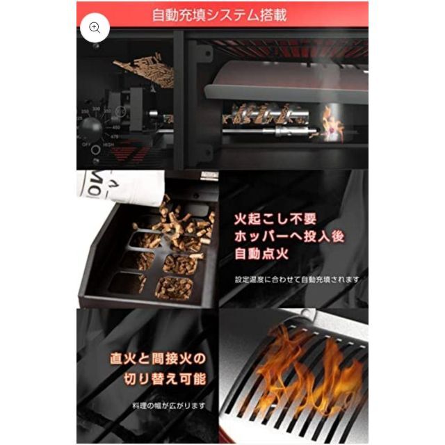 【在庫処分】ポータブル スモーク グリル 燻製 BBQ１台 4-6人用 AS30