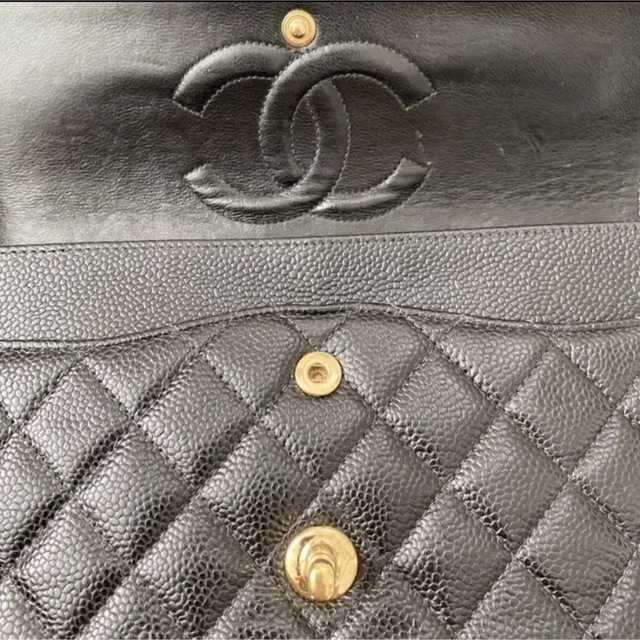 CHANEL(シャネル)のCHANEL マトラッセ キャビアスキン 美品 レディースのバッグ(ショルダーバッグ)の商品写真