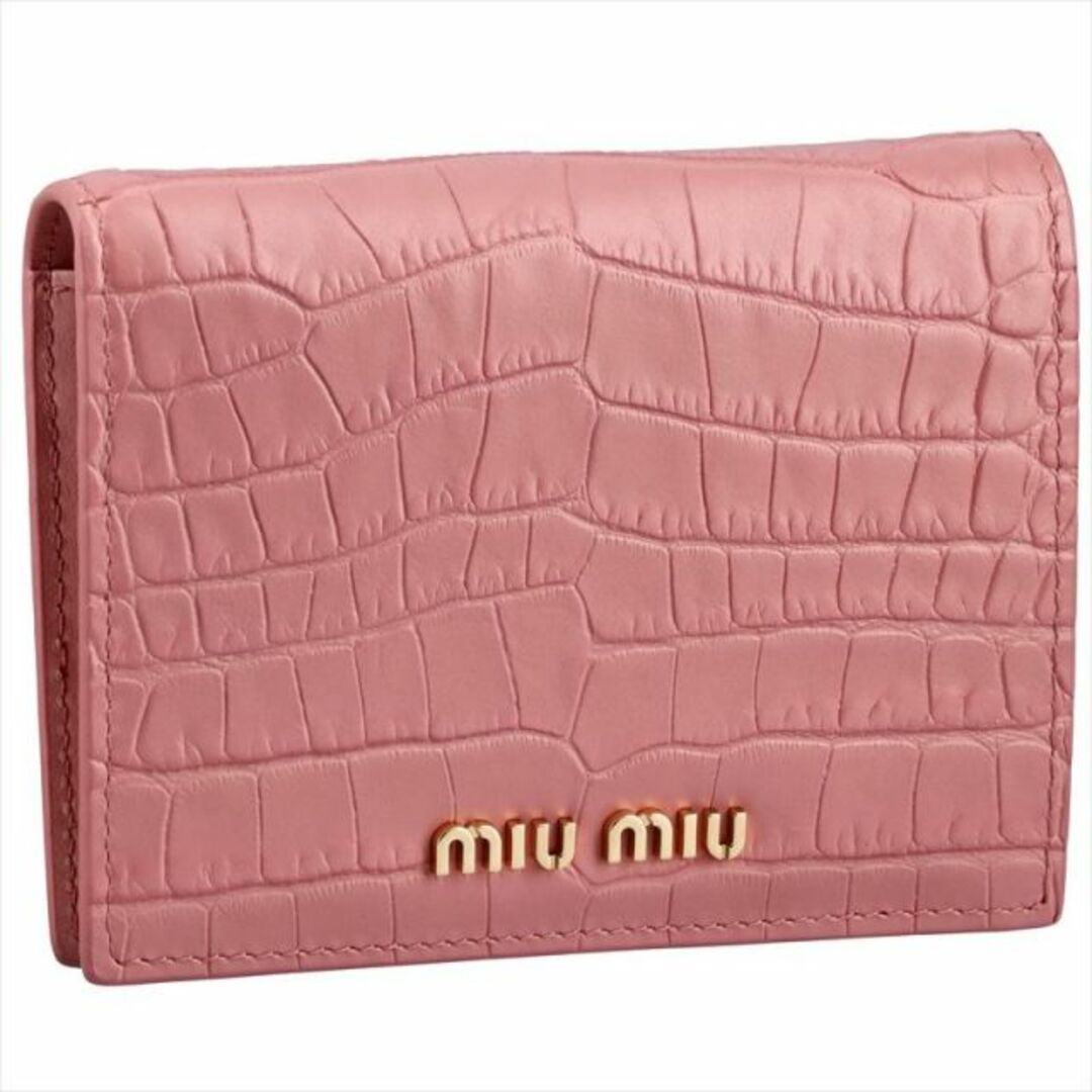 ミュウミュウ MIUMIU 三つ折財布