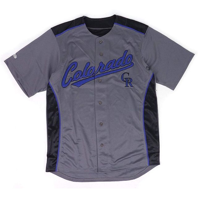 Stitches MLB コロラド ロッキーズ ベースボールシャツ XL
