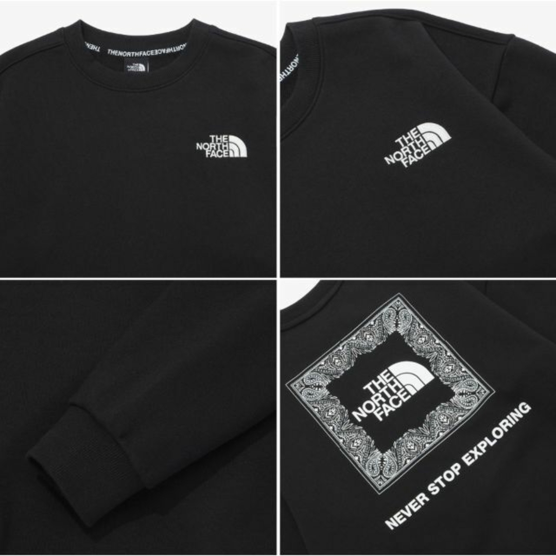 THE NORTH FACE - 海外❗ ノースフェイス トレーナー メンズ バンダナ