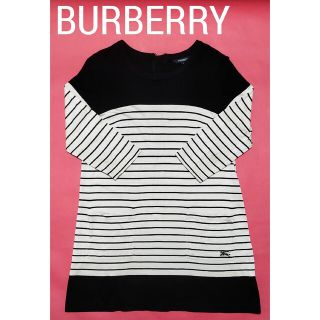 バーバリー(BURBERRY)の【美品】BURBERRY(バーバリー)ワンピース M(ミニワンピース)