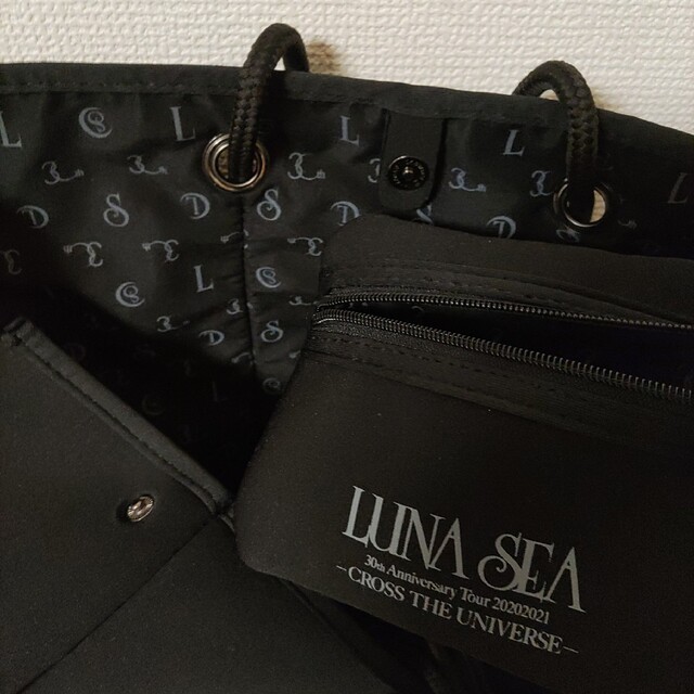 LUNA SEA CROSS THE UNIVERSE限定ポーチ付きトートバッグの通販 LUNA SEA CROSS THE UNIVERSE限定ポーチ付きトートバッグの通販