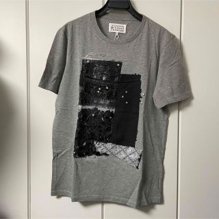 マルタンマルジェラ(Maison Martin Margiela)のmaison margiela メゾンマルジェラ Tシャツ 46 グレー(Tシャツ/カットソー(半袖/袖なし))