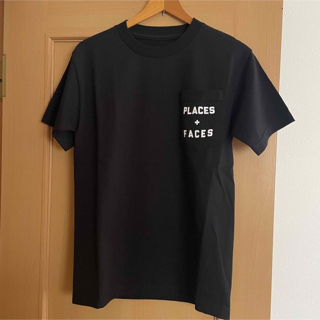 【Places+Faces】ロゴTシャツ ブラック Sサイズ