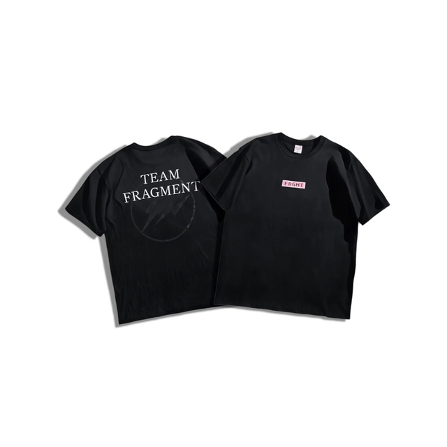 XXLサイズ FRAGMENT FORUM Black T shirt