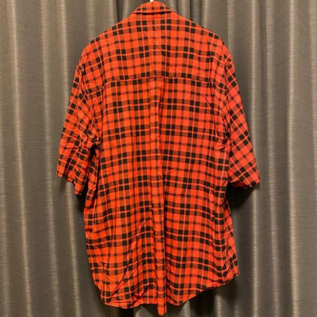 正規 BALENCIAGA バレンシアガ Check Shirts シャツ