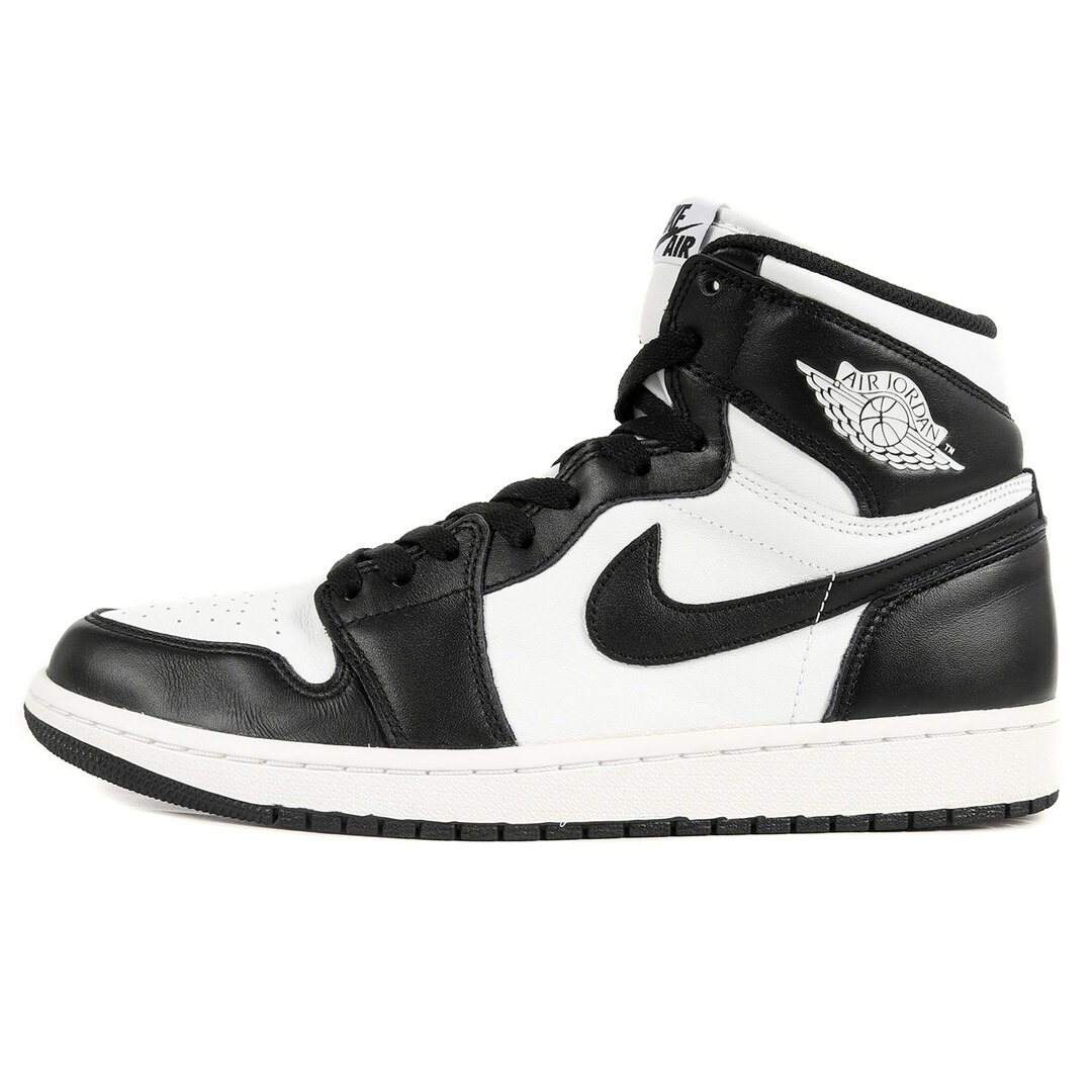 NIKE ナイキ サイズ:28.0cm AIR JORDAN 1 RETRO HIGH OG (555088-010) 2014年 エアジョーダン1 レトロ ハイ ブラック ホワイト 黒白 US10 スニーカー 【メンズ】