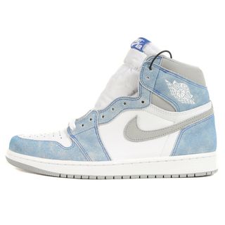 ナイキ(NIKE)のNIKE ナイキ サイズ:27.5cm AIR JORDAN 1 RETRO HIGH OG HYPER ROYAL (555088-402) 2021年 エアジョーダン1 レトロ ハイ ハイパーロイヤル ホワイト US9.5 スニーカー 【メンズ】(スニーカー)