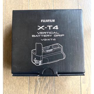 フジフイルム(富士フイルム)の新品　保証付き純正富士フイルムVG-XT4 縦位置バッテリーグリップ(その他)