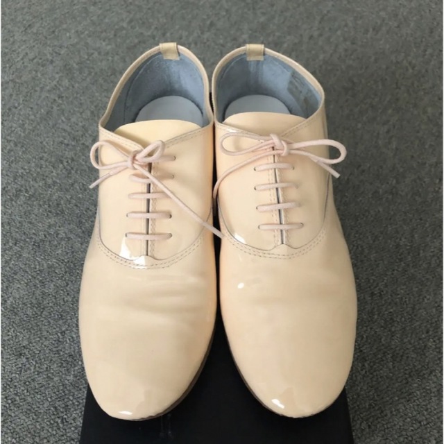 美品 repetto レースアップシューズ ジャズ  パテントレザー 37