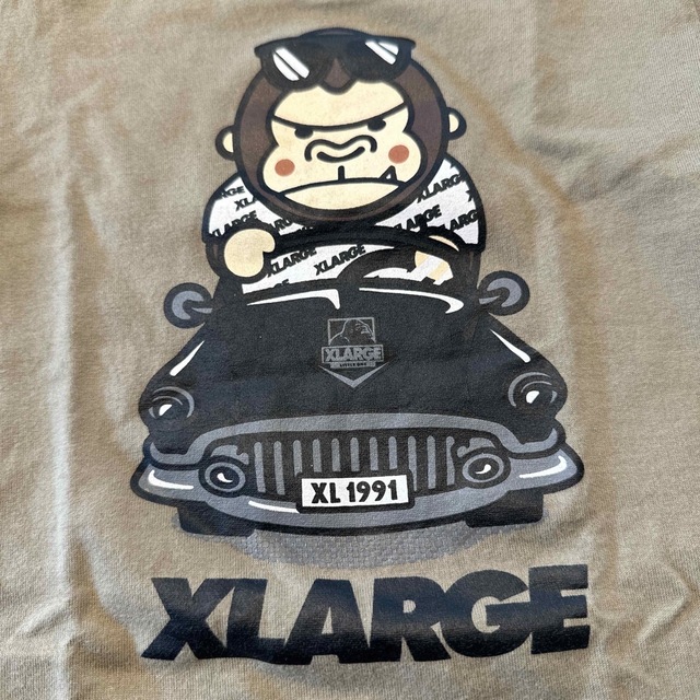 XLARGE(エクストララージ)のファニーゴリラTシャツ キッズ/ベビー/マタニティのキッズ服男の子用(90cm~)(Tシャツ/カットソー)の商品写真