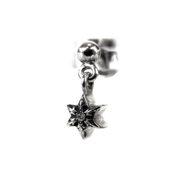 超歓迎】 クロムハーツCHROME HEARTS□TNY STR DRP 1DIAピアス 24850円