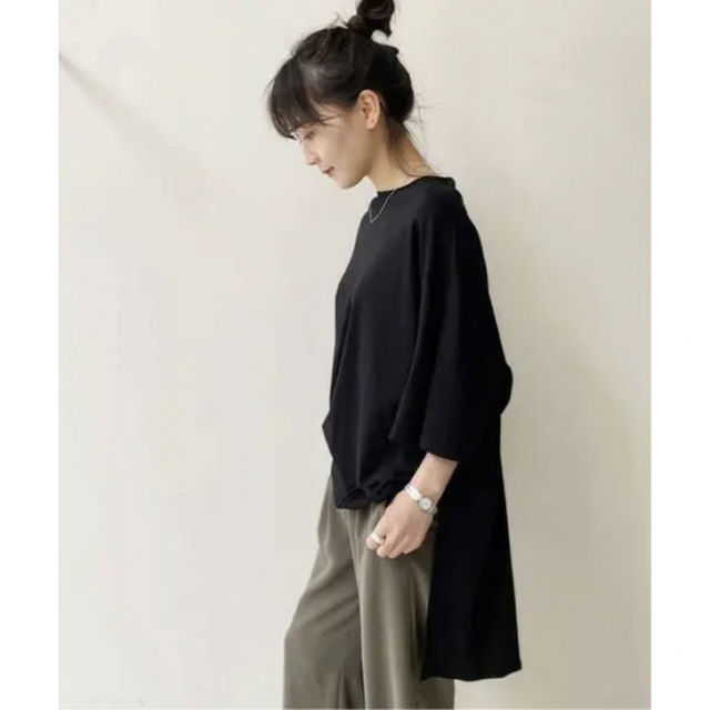 L'Appartement DEUXIEME CLASSE(アパルトモンドゥーズィエムクラス)のL'Appartement◆HAVEL Studio CottonBigT-sh レディースのトップス(Tシャツ(半袖/袖なし))の商品写真