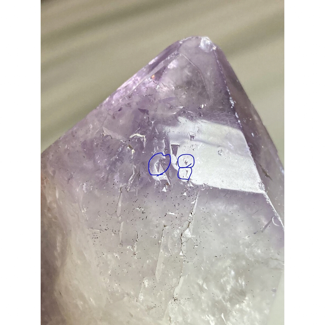 トライゴーニック✨　レインボー　カコクセナイト内包　アメジスト　原石　紫水晶 1