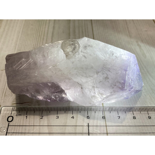 トライゴーニック✨　レインボー　カコクセナイト内包　アメジスト　原石　紫水晶 9