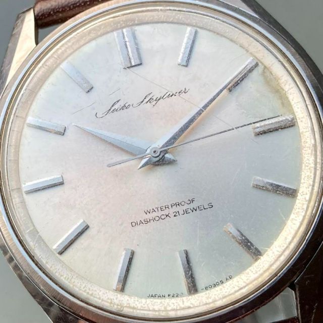 動作品】セイコー スカイライナー アンティーク 腕時計 1967年 手巻き
