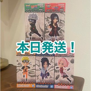 全5種セット】NARUTO-ナルト- 疾風伝 ワールドコレクタブルフィギュア ...