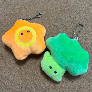 つぶらな瞳のお弁当箱　やさい　2個セット(ぬいぐるみ)