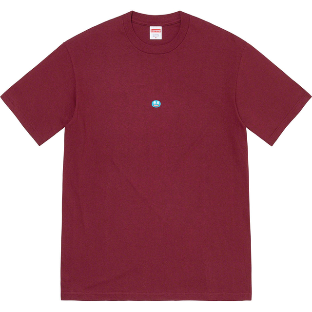 Supreme(シュプリーム)のsupreme sticker tee burgundy tee シュプリーム メンズのトップス(Tシャツ/カットソー(半袖/袖なし))の商品写真