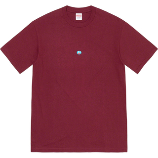 シュプリーム(Supreme)のsupreme sticker tee burgundy tee シュプリーム(Tシャツ/カットソー(半袖/袖なし))