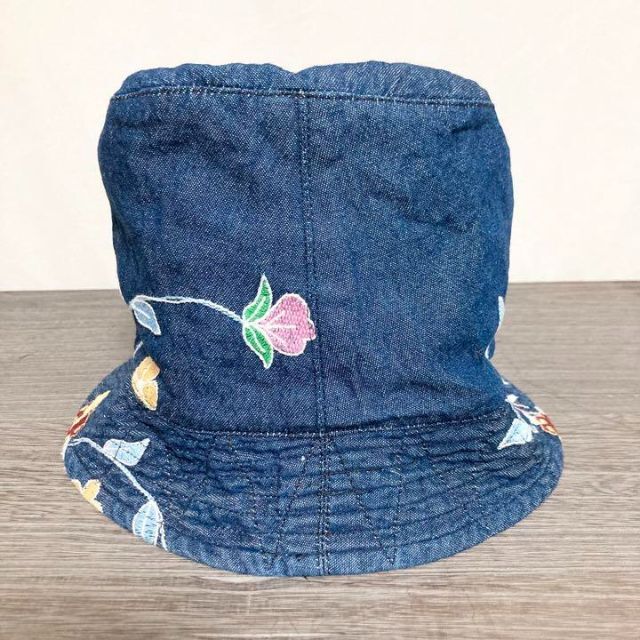 ENGINEEREDGARMENTS デニムフローラルハット