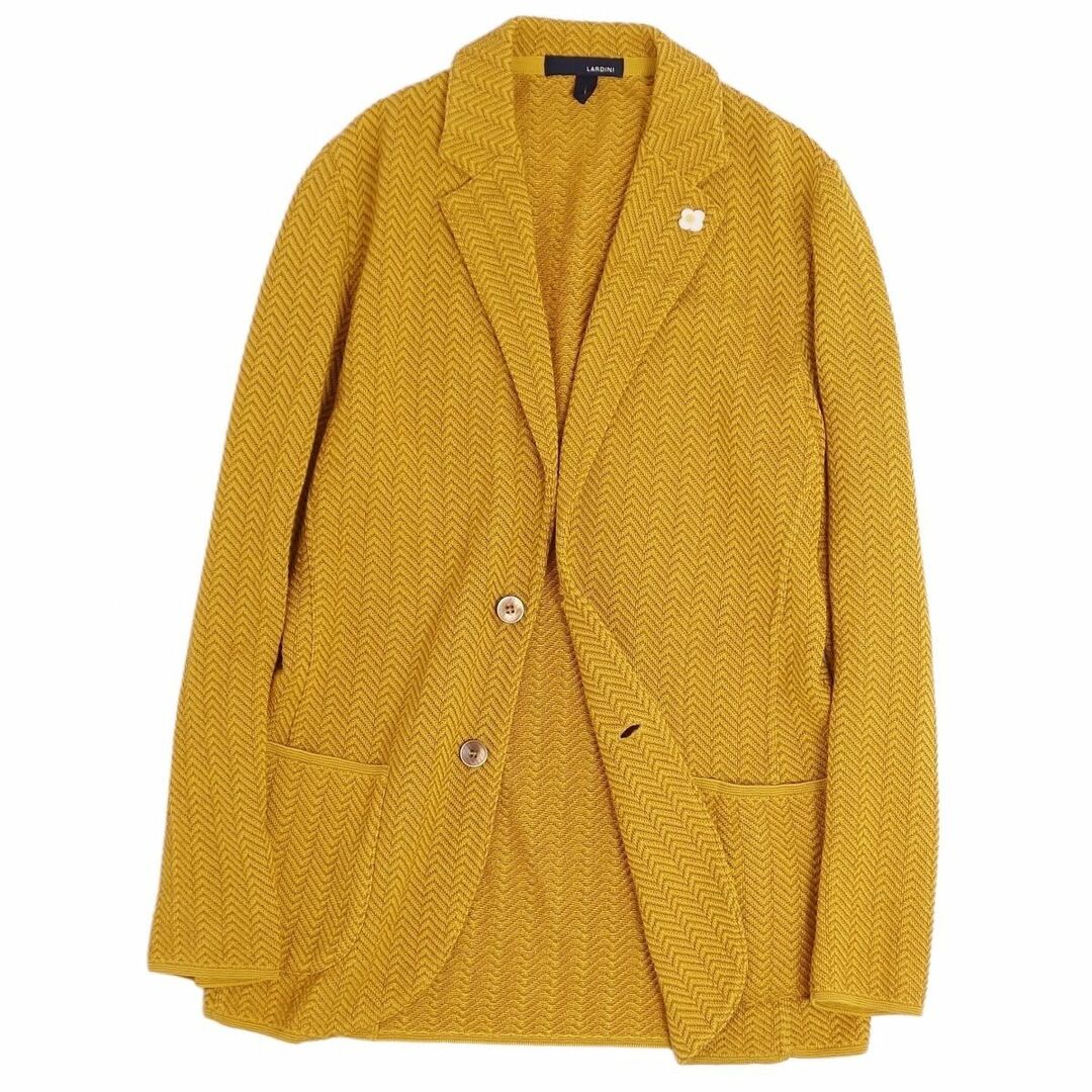 LARDINI - 美品 ラルディーニ LARDINI ニット ジャケット テーラード