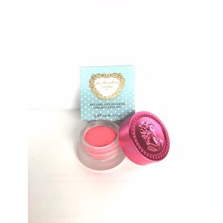 レメルヴェイユーズラデュレ(Les Merveilleuses LADUREE)の美品レ・メルヴェイユーズラデュレ　クリーミィチークポット102(デジール)(ラ(チーク)