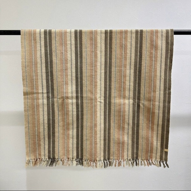 ファッション小物未使用 希少 VISVIM BIGFORK BLANKET 限定 天然染め