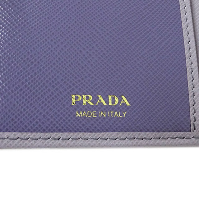 プラダ PRADA 財布 レディース ブランド 長財布 二つ折り サフィアーノ ラベンダー パープル 紫 1MV025 おしゃれ 大人 かわいい 箱付き